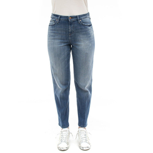 Don The Fuller Elegant High Waist Blue Women's Jeans