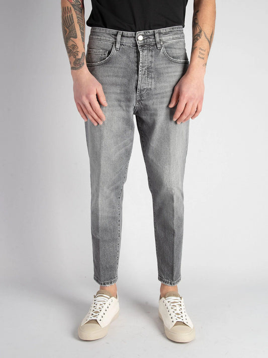 Don The Fuller Chic Grey Denim - Medium-Low Waist Men's Jeans