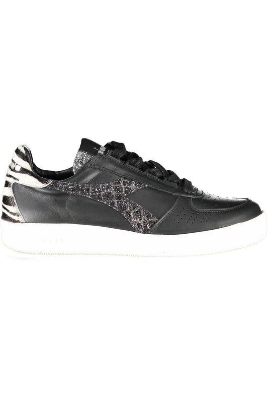 Diadora Chic Contrasting Lace-up Trainers