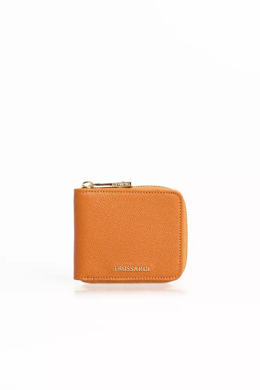 Trussardi Beige Leather Women Wallet