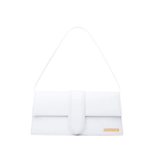 Jacquemus Elegant White Leather Handbag