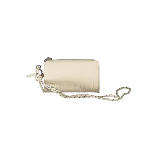 Desigual Beige Polyethylene Wallet