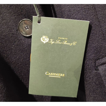 Made in Italy Black Cashmere Jackets & Coat